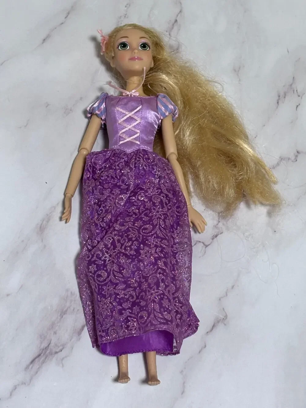 Tangled Rapunzel Disney Store London Exclusive Articulated Arms Doll Figure 11”